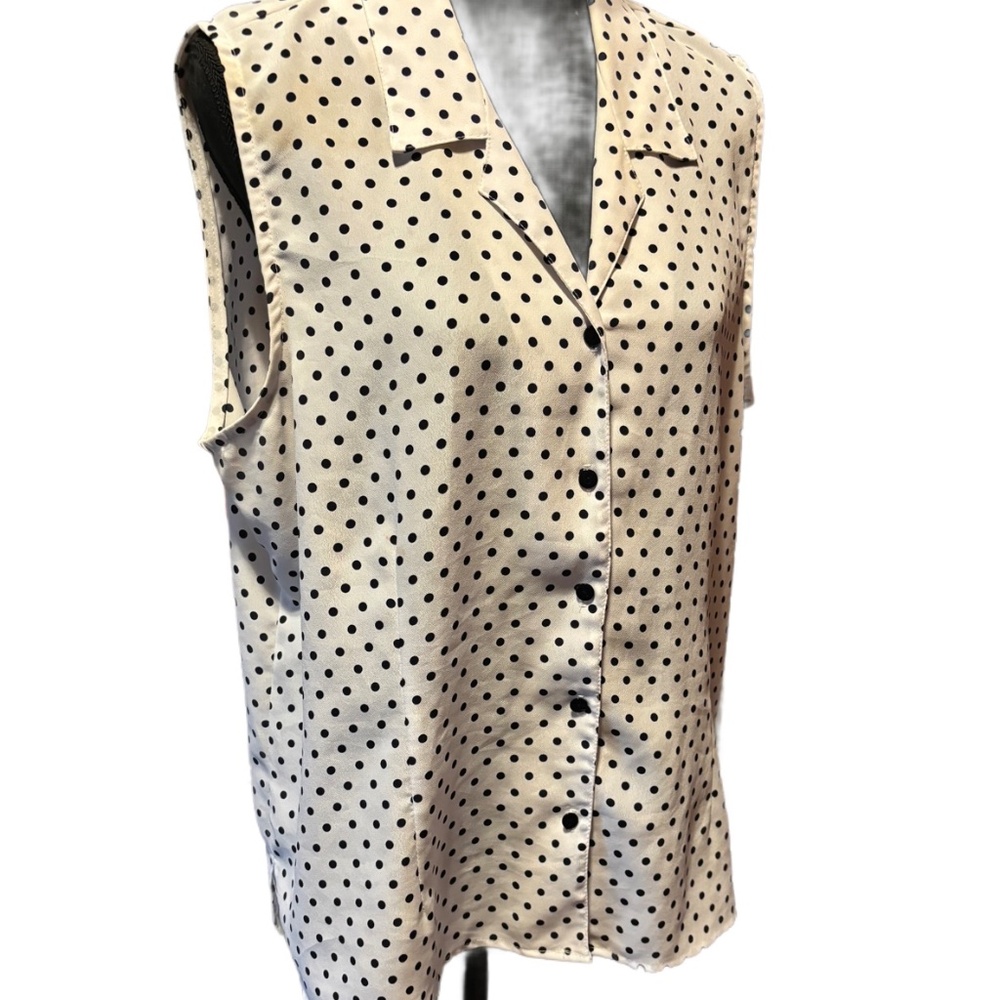 Volup Vintage Polka Dot Blouse
